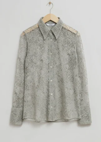 Slim-Fit Lace Shirt | & Other Stories New