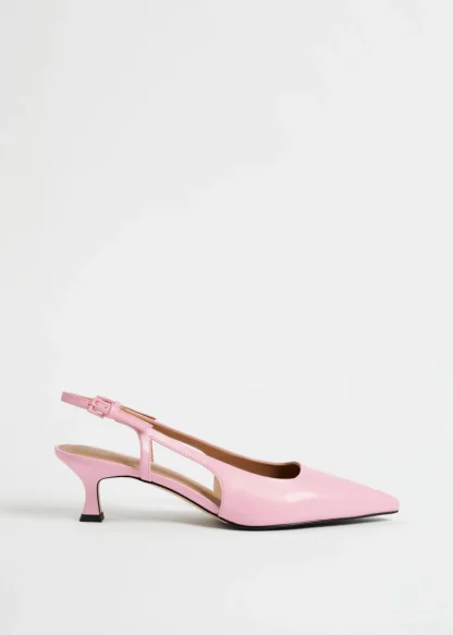 Slingback Leather Pumps | & Other Stories Discount