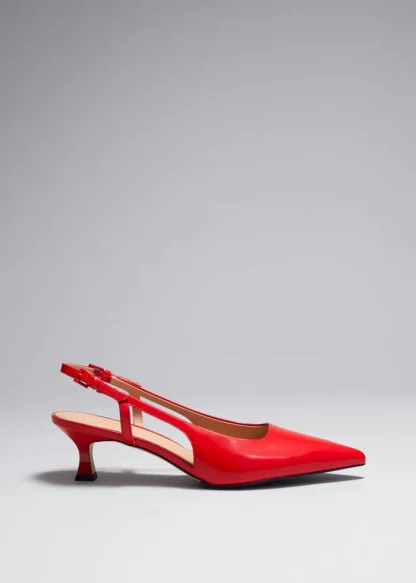 Slingback Leather Pumps | & Other Stories Discount