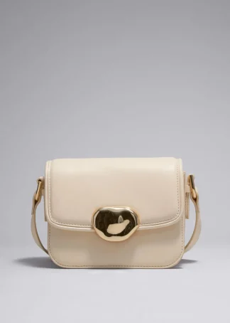 Small Sculptural-Buckle Leather Bag | & Other Stories Best