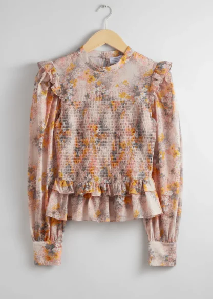 Smocked Frill Blouse | & Other Stories Shop