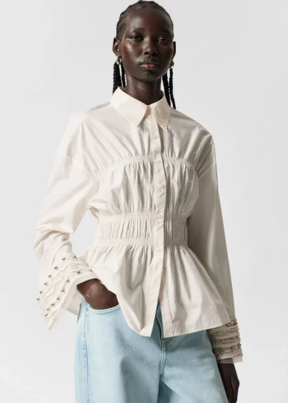 Smocked Shirt | & Other Stories Clearance