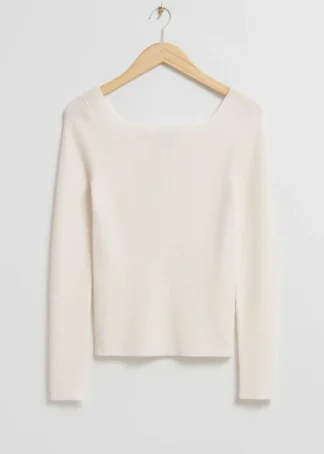 Square-Neck Knit Top | & Other Stories Shop