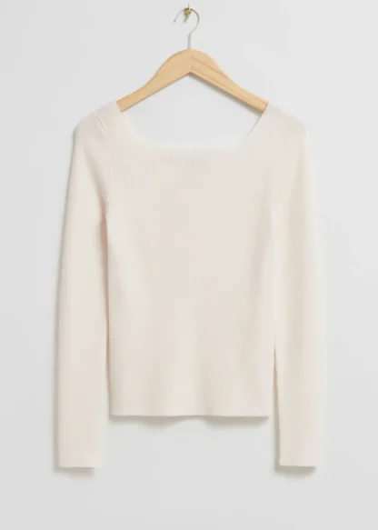 Square-Neck Knit Top | & Other Stories Shop