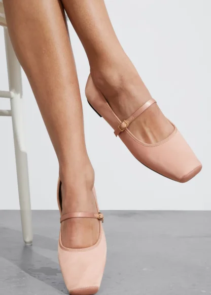 Square-Toe Ballet Flats | & Other Stories Hot