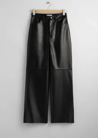 Straight Leather Trousers | & Other Stories Store