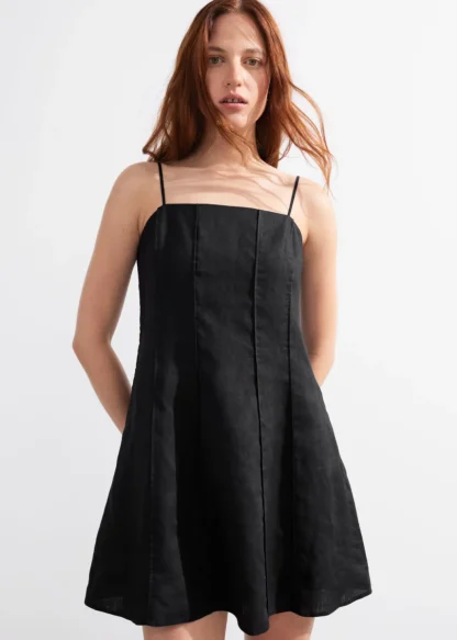 Strappy Linen Mini Dress | & Other Stories Discount