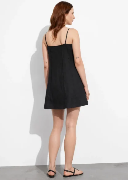 Strappy Linen Mini Dress | & Other Stories Discount