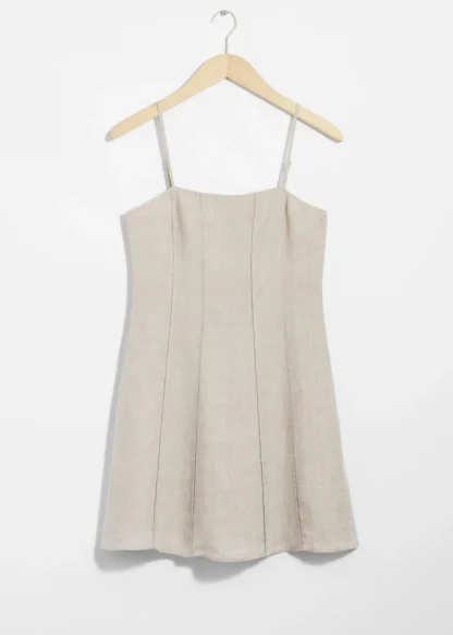 Strappy Linen Mini Dress | & Other Stories Discount