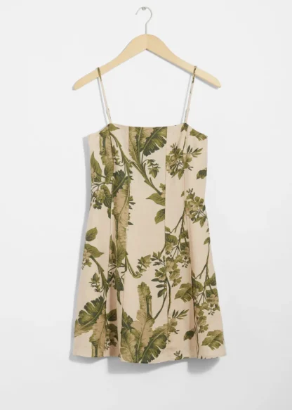 Strappy Linen Mini Dress | & Other Stories Discount