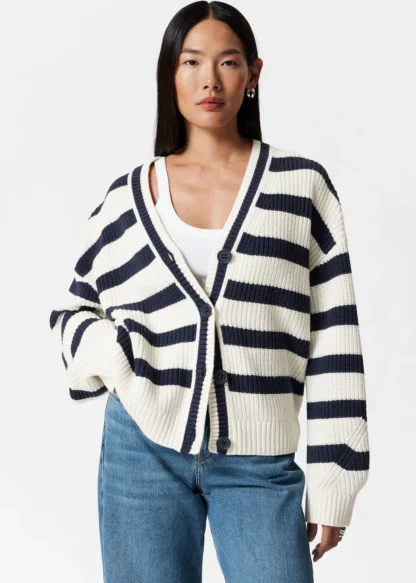 Striped Knit Cardigan | & Other Stories Cheap