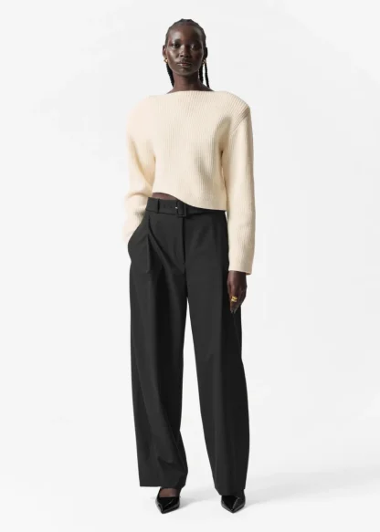 Tailored Barrel-Leg Trousers | & Other Stories Flash Sale