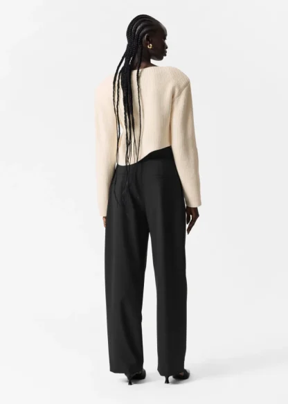 Tailored Barrel-Leg Trousers | & Other Stories Flash Sale