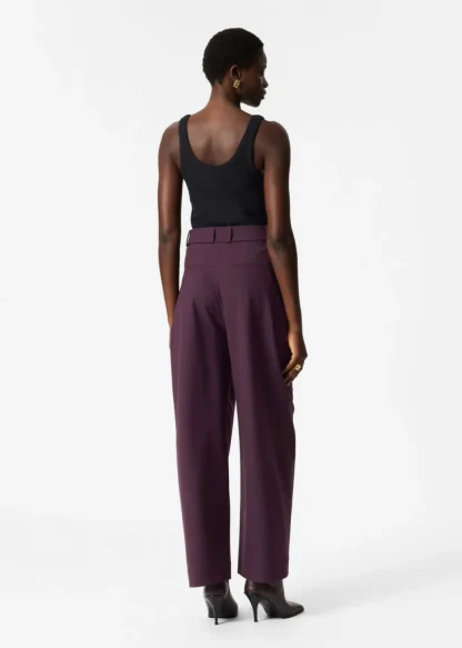 Tailored Barrel-Leg Trousers | & Other Stories Flash Sale