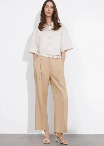 Tailored High Waist Trousers | & Other Stories Online