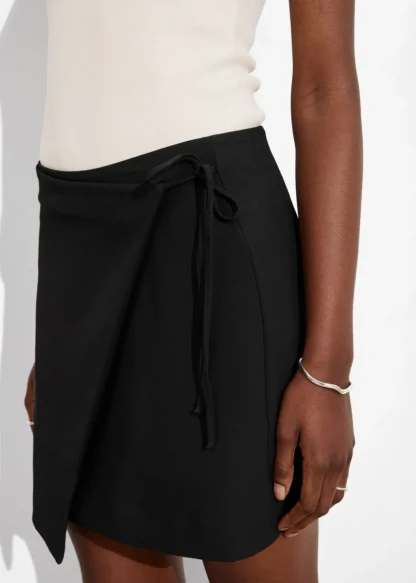 Tailored Mini Wrap Skirt | & Other Stories Fashion