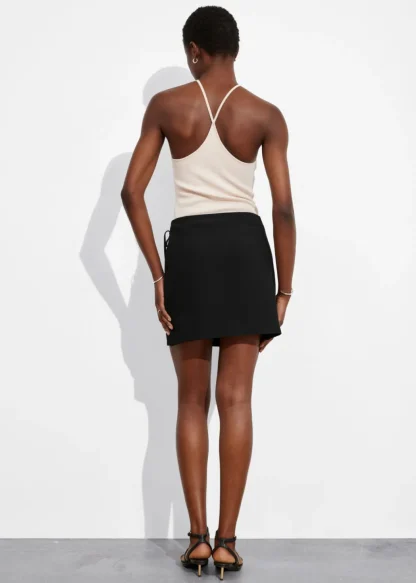 Tailored Mini Wrap Skirt | & Other Stories Fashion