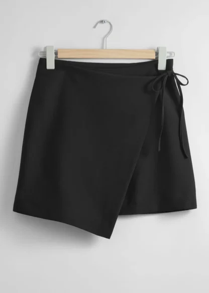 Tailored Mini Wrap Skirt | & Other Stories Fashion