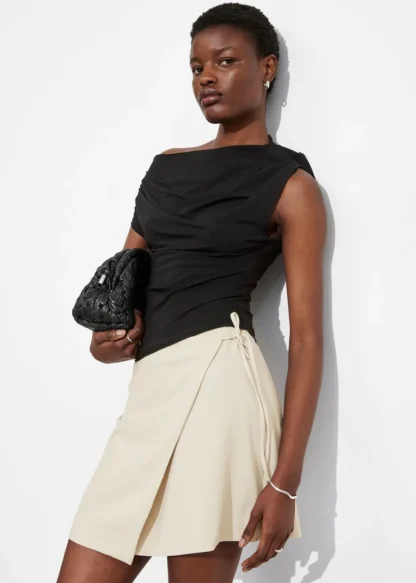 Tailored Mini Wrap Skirt | & Other Stories Fashion