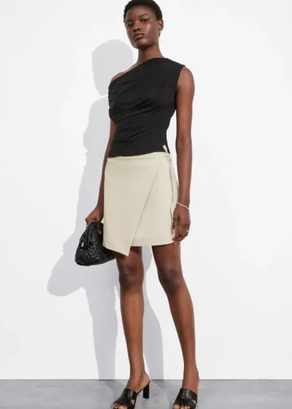 Tailored Mini Wrap Skirt | & Other Stories Fashion