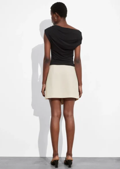 Tailored Mini Wrap Skirt | & Other Stories Fashion