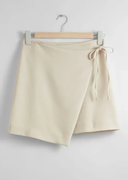 Tailored Mini Wrap Skirt | & Other Stories Fashion