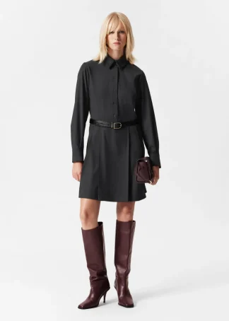 Tailored Shirt Mini Dress | & Other Stories Flash Sale