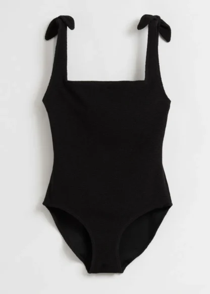 Textured Bow Tie Swimsuit | & Other Stories Shop