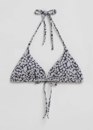 Textured Triangle Bikini Top | & Other Stories Hot