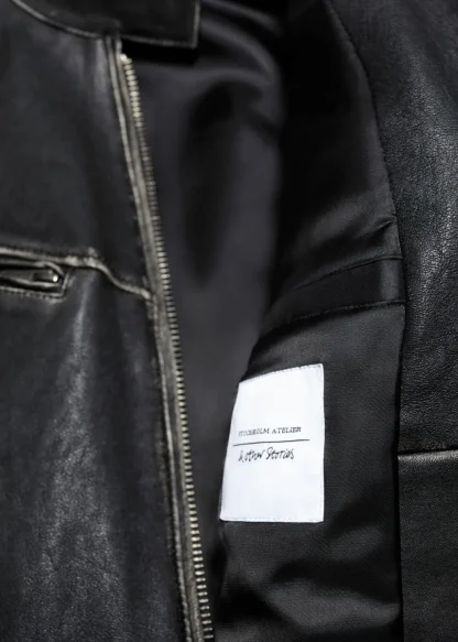 Topstitched Leather Jacket | & Other Stories Store