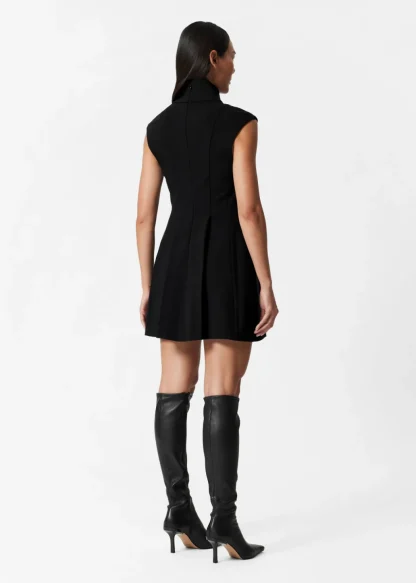 Turtleneck Pleated Mini Dress | & Other Stories Best