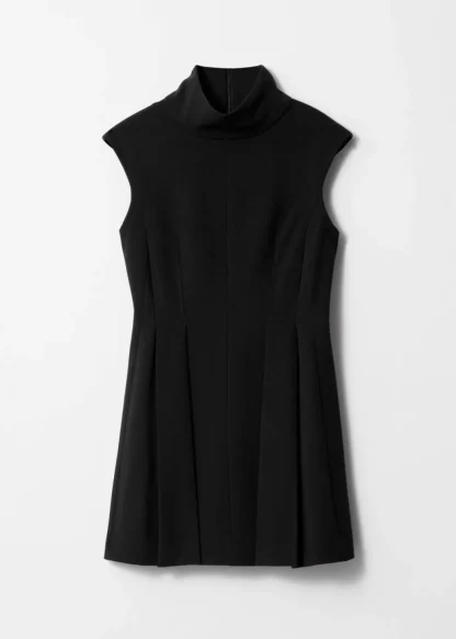 Turtleneck Pleated Mini Dress | & Other Stories Best