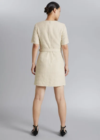 Tweed Belted Mini Dress | & Other Stories Best Sale