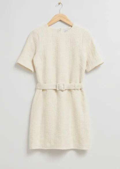 Tweed Belted Mini Dress | & Other Stories Best Sale