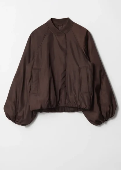 Voluminous-Sleeve Bomber Jacket | & Other Stories Discount