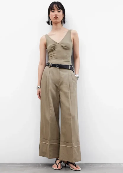 Wide Fold-Up Cuff Trousers | & Other Stories Shop