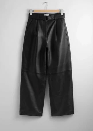 Wide Leather Trousers | & Other Stories Sale