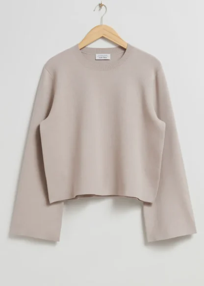 Wide-Sleeve Knit Sweater | & Other Stories Sale