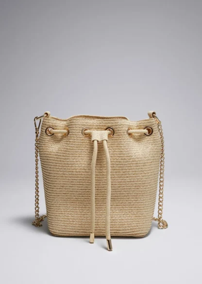 Woven Paper- Bucket Bag | & Other Stories Flash Sale