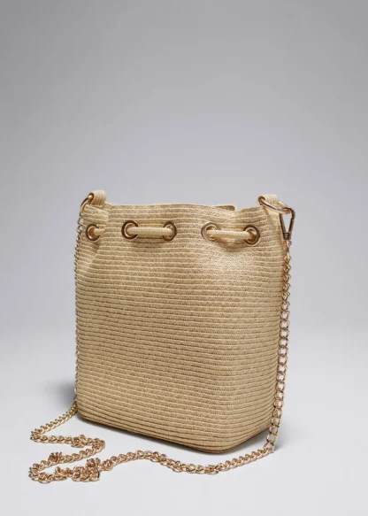 Woven Paper- Bucket Bag | & Other Stories Flash Sale